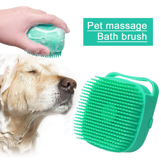 Pet Massage Comb Grooming Scrubber